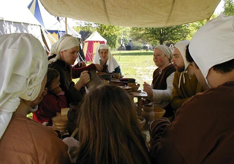 gemeinsames Lager & Frhstck mit unseren lieben Freunden Apud Angeron