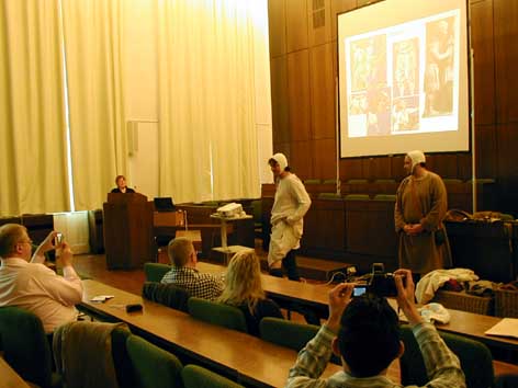 Vorführung Bekleidung